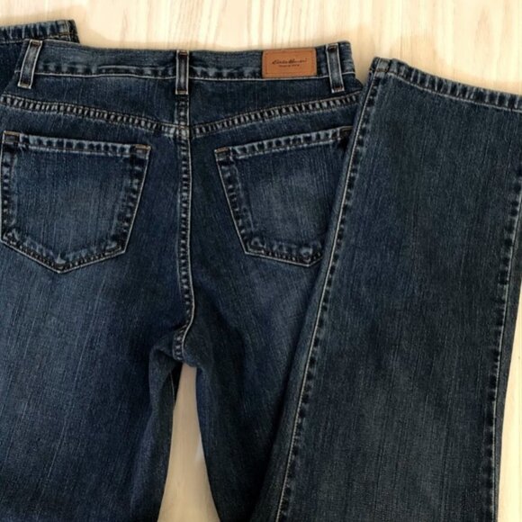 Eddie Bauer Women's Denim Blue Jeans 10R - Picture 1 of 12